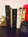 Image of books on a shelf